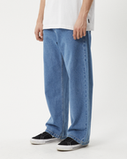 Pablo - Denim Baggy Jean - Worn Blue - Afends