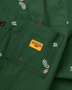 Paisley Front of House Jacket - Forest - Service Works