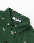 Paisley Front of House Jacket - Forest - Service Works