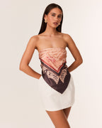 Emmina Mini Skirt - Off White - SNDYS