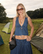 Palmer - Sleeveless Top - Ink - Afends