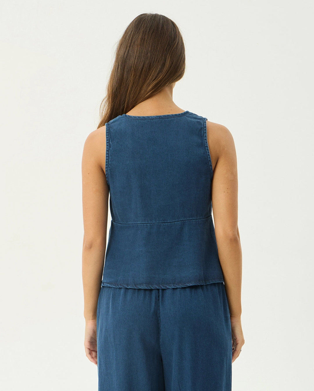 Palmer - Sleeveless Top - Ink - Afends