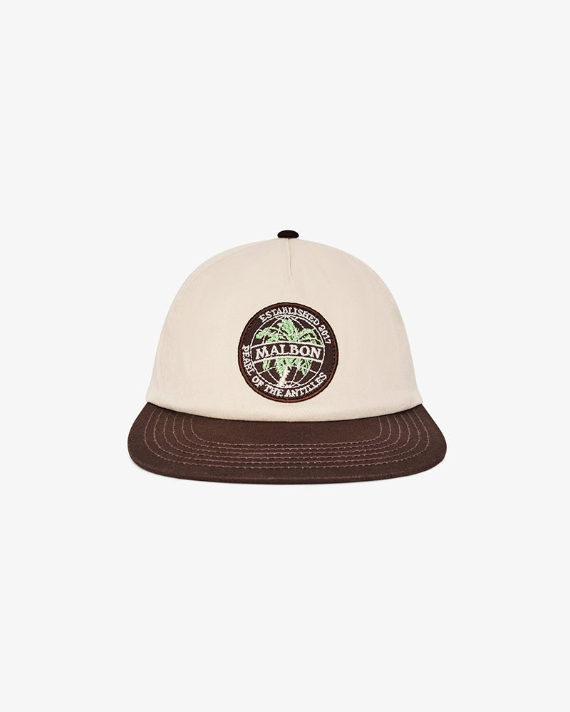 Palmera Snapback - Cream - Malbon