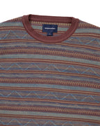 Pattern Knit Crew - Magenta - thisisneverthat
