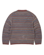 Pattern Knit Crew - Magenta - thisisneverthat