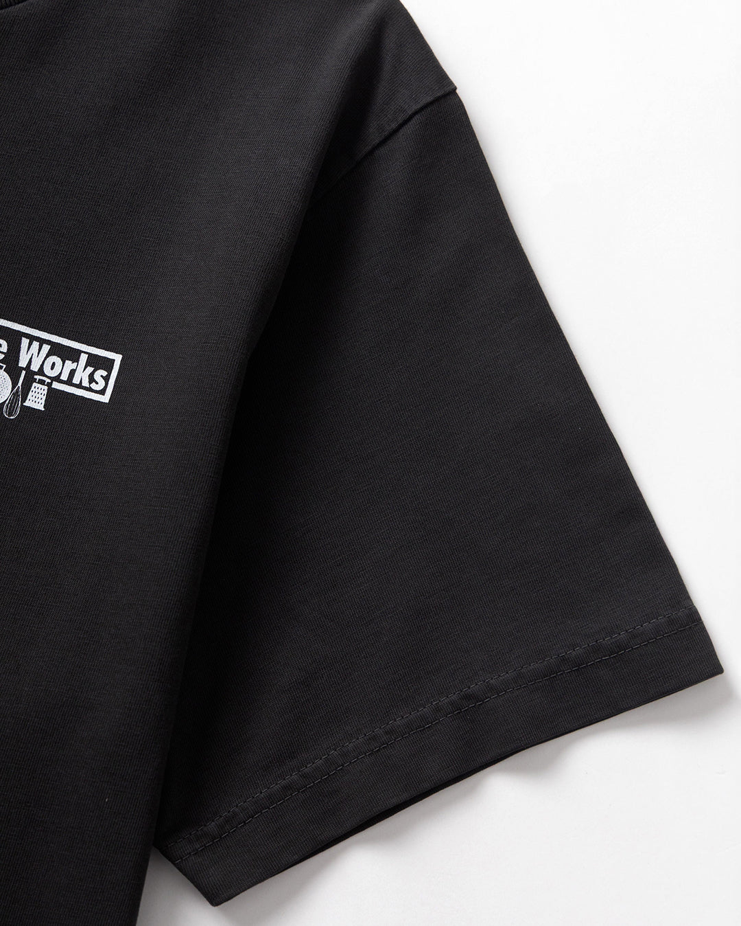 Pigment Dyed Trademark Tee - Black - Service Works