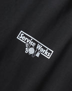 Pigment Dyed Trademark Tee - Black - Service Works