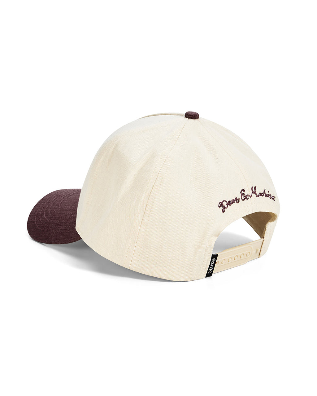 Pill Deboss Cap - Burgundy - Deus Ex Machina