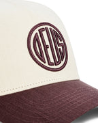 Pill Deboss Cap - Burgundy - Deus Ex Machina