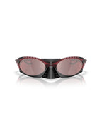 Plantaris Sunglasses - Transparent Iron Red/Prizm Snow Black - Oakley