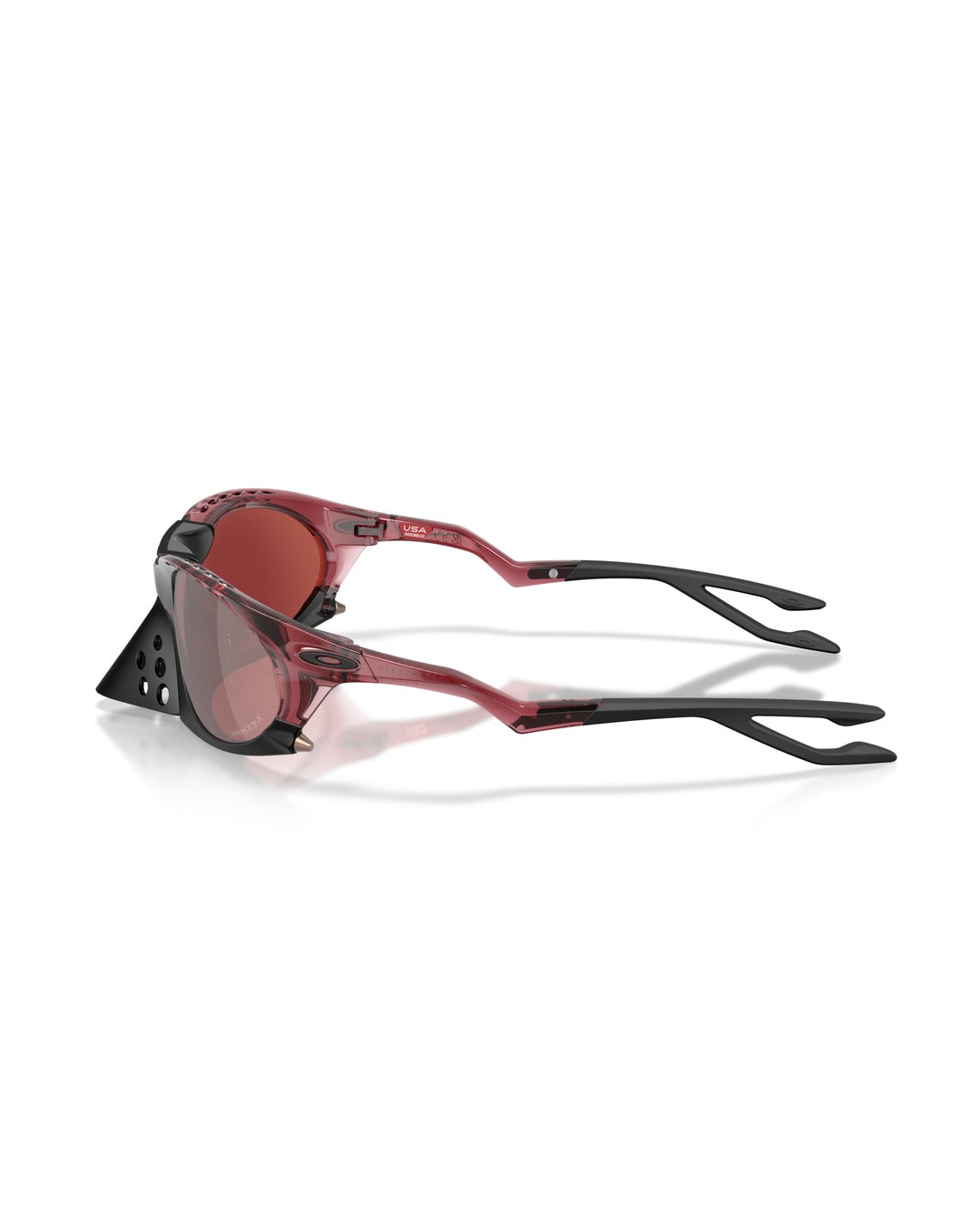 Plantaris Sunglasses - Transparent Iron Red/Prizm Snow Black - Oakley