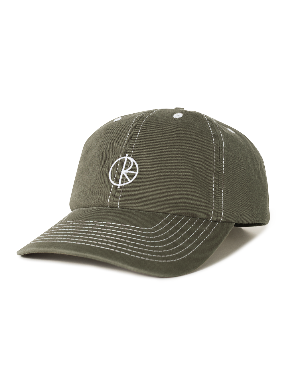 Sai Contrast Cap - Olive - Polar Skate Co