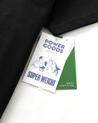 Super Weight Tee - Black - Power Goods