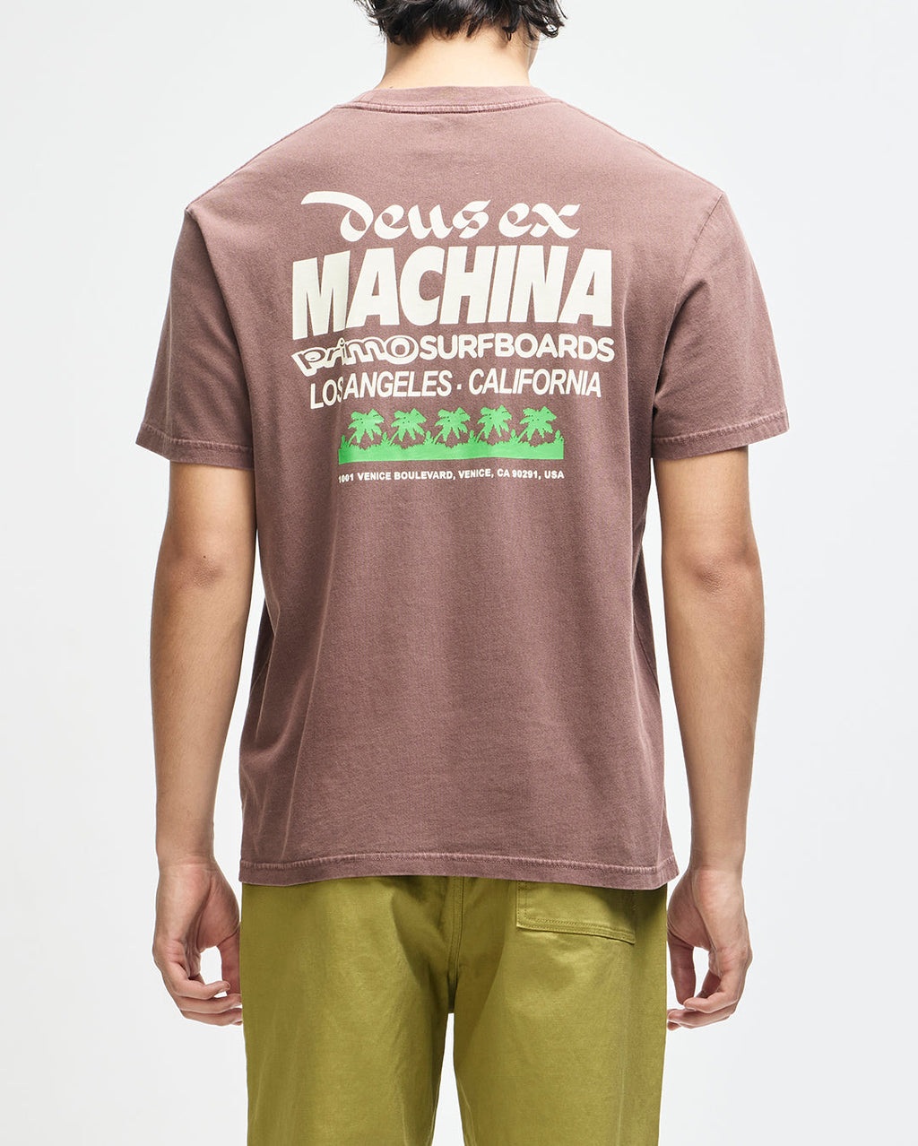 Primo Tee - Brown - Deus Ex Machina