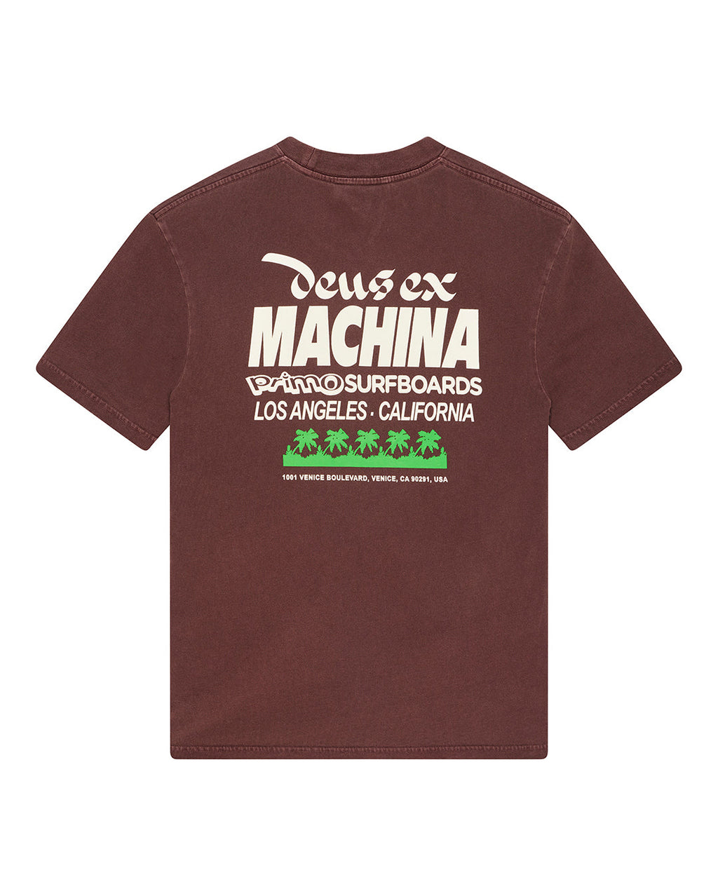 Primo Tee - Brown - Deus Ex Machina