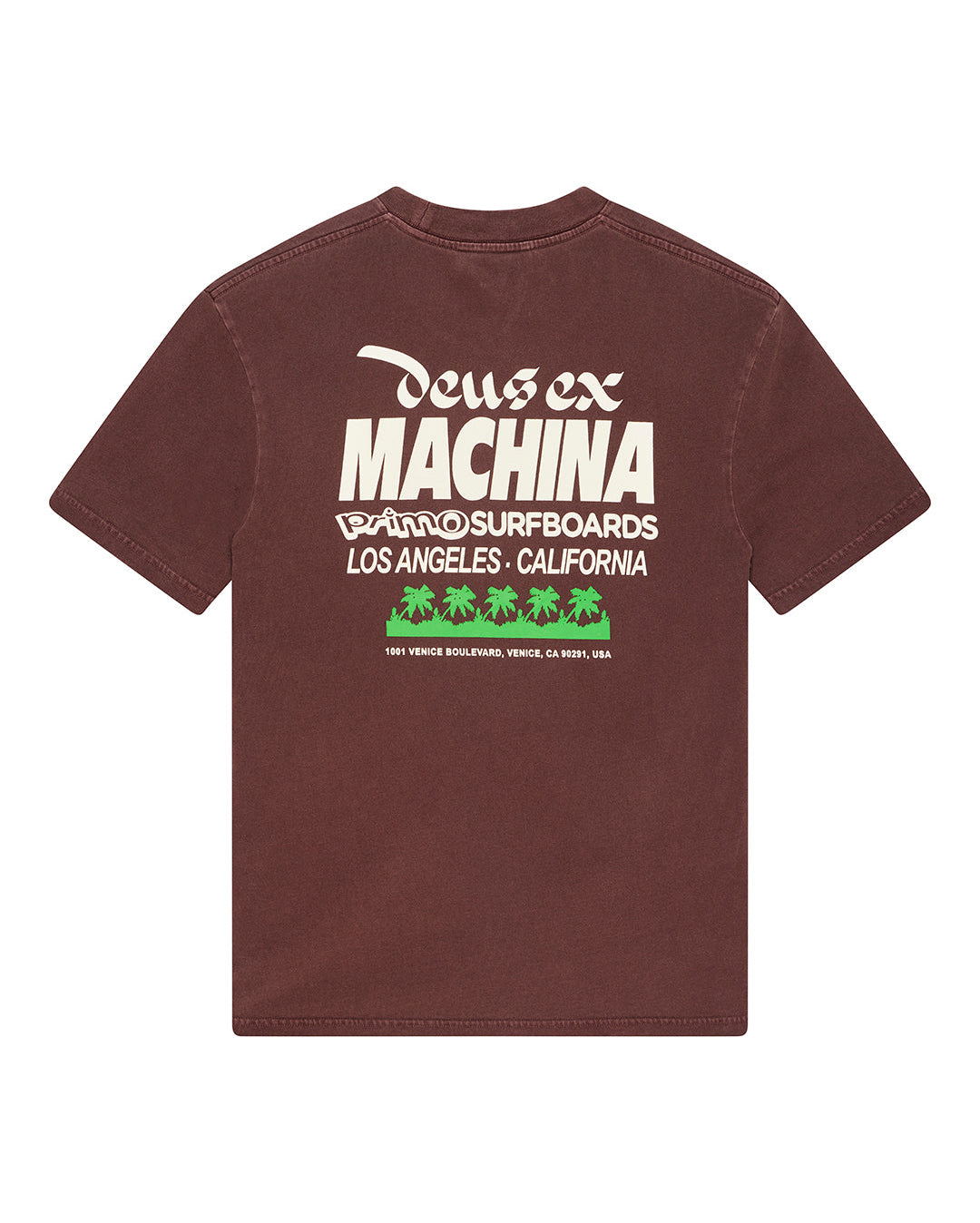 Primo Tee - Brown - Deus Ex Machina