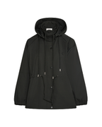 Pull In Nylon Windbreaker - Black - Commonplace Essentials