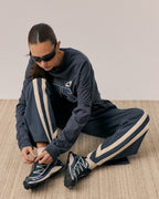 Races Trackpant - Washed Black - Araminta James