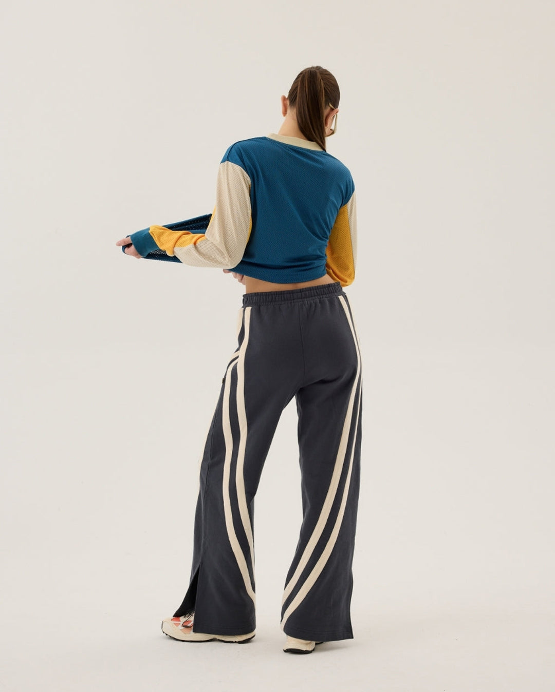 Races Trackpant - Washed Black - Araminta James