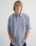 Ralph Shirt - Workwear Stripe by Kowtow