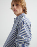 Ralph Shirt - Workwear Stripe by Kowtow - view 4