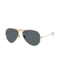 Aviator Large Metal Sunglasses - Arista/Blue - Ray-Ban