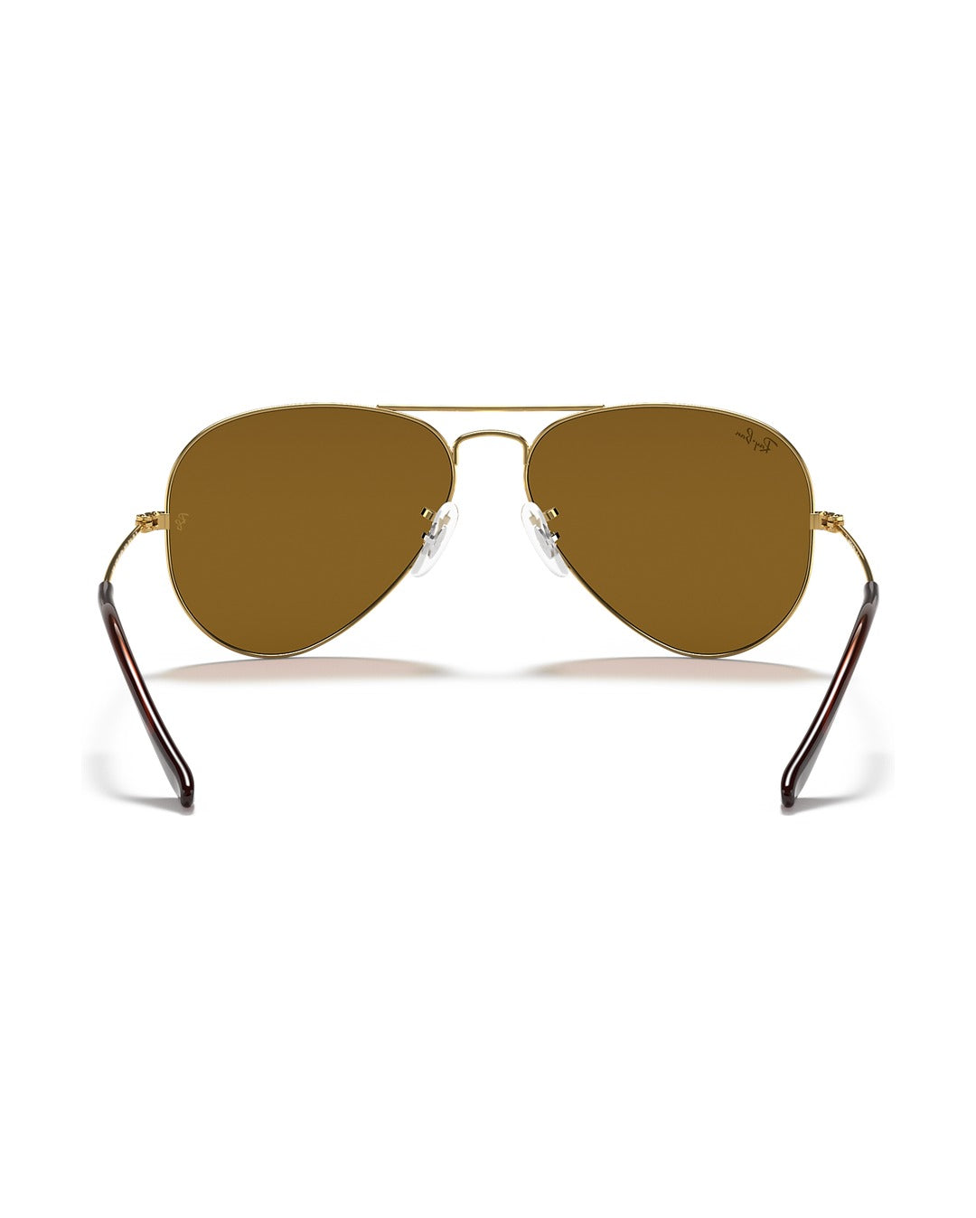 Aviator Large Metal Sunglasses - Arista Gold/B-15 Brown - Ray-Ban