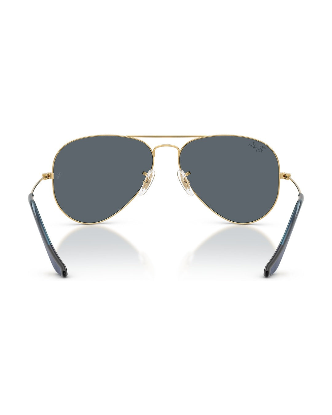 Aviator Large Metal Sunglasses - Arista Gold/Blue - Ray-Ban