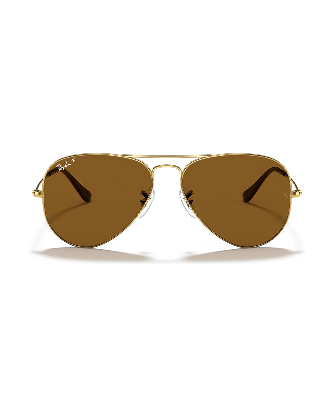 Aviator Large Metal Sunglasses - Arista Gold/Brown Polarized - Ray-Ban
