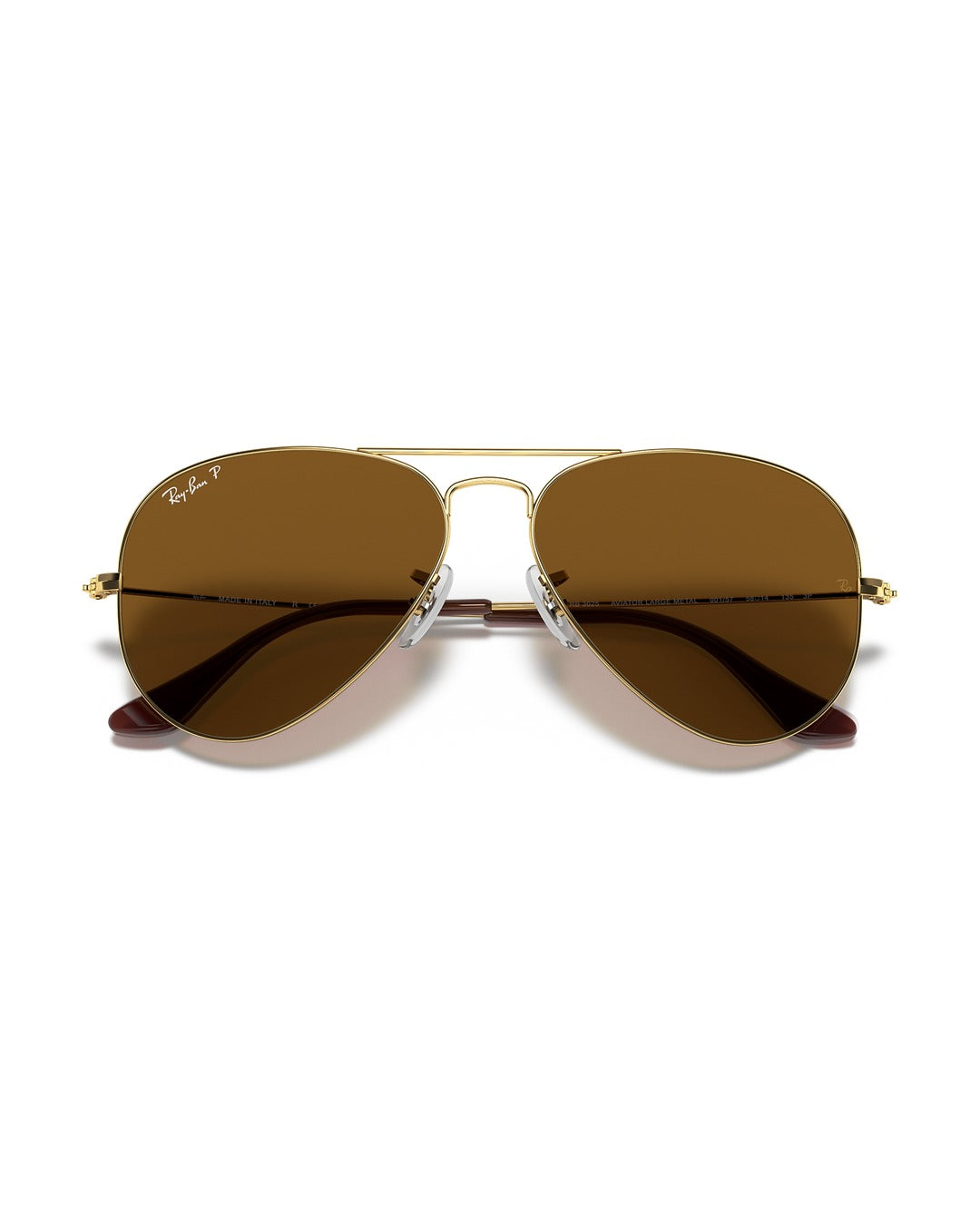 Aviator Large Metal Sunglasses - Arista Gold/Brown Polarized - Ray-Ban