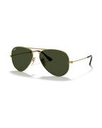 Aviator Large Metal Sunglasses - Arista Gold/G-15 Green - Ray-Ban