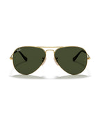 Aviator Large Metal Sunglasses - Arista Gold/G-15 Green - Ray-Ban