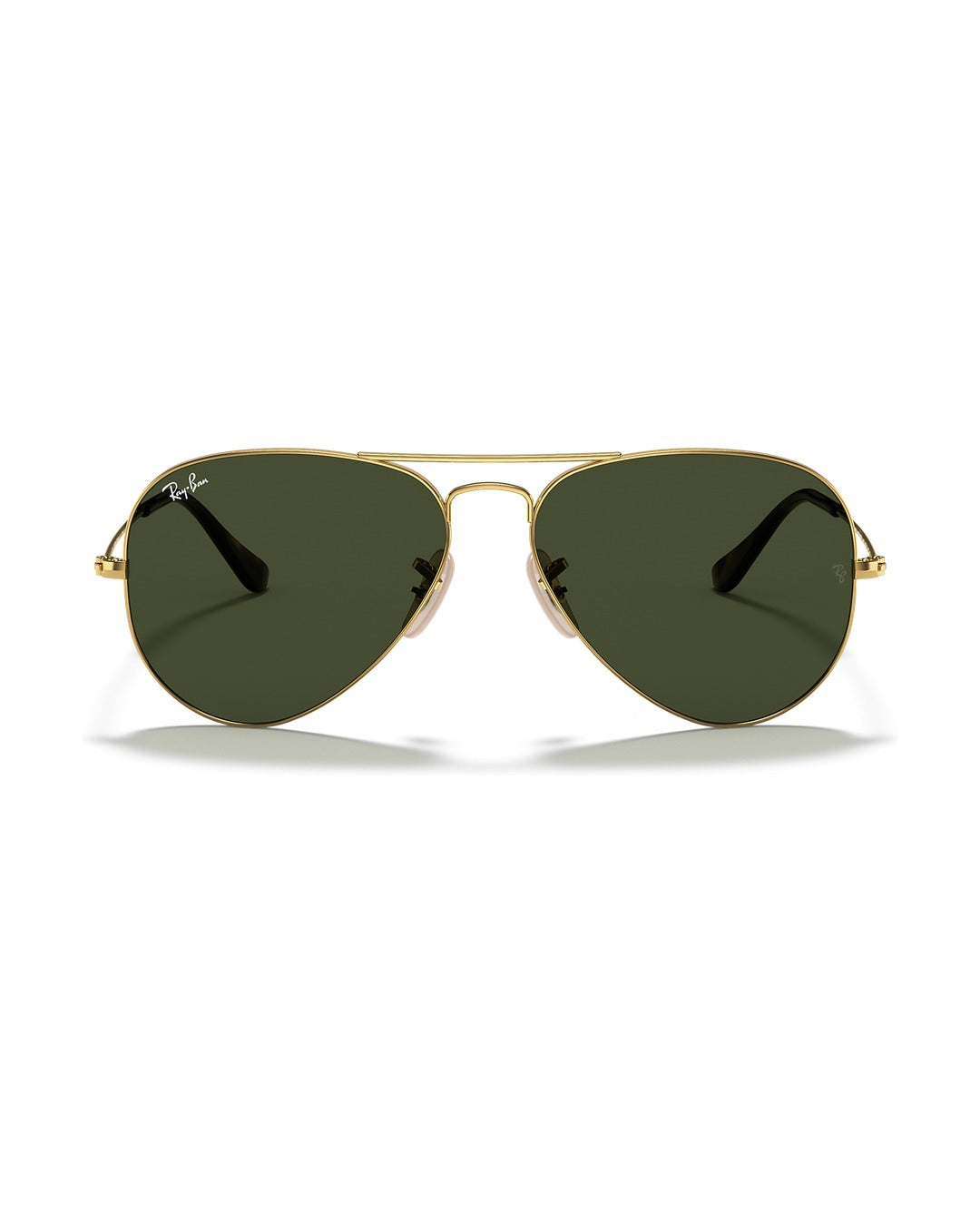 Aviator Large Metal Sunglasses - Arista Gold/G-15 Green - Ray-Ban