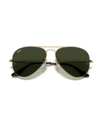 Aviator Large Metal Sunglasses - Arista Gold/G-15 Green - Ray-Ban