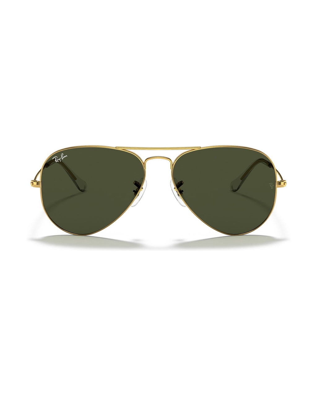 Aviator Large Metal Sunglasses - Arista Gold/G-15 Green - Ray-Ban