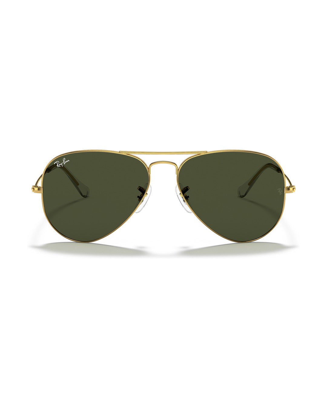 Aviator Large Metal Sunglasses - Arista Gold/G-15 Green - Ray-Ban
