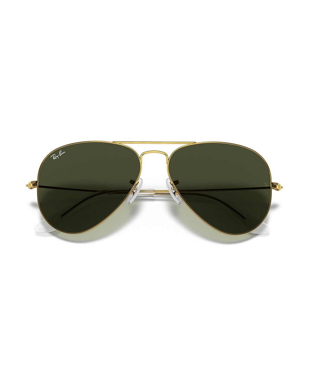 Aviator Large Metal Sunglasses - Arista Gold/G-15 Green - Ray-Ban