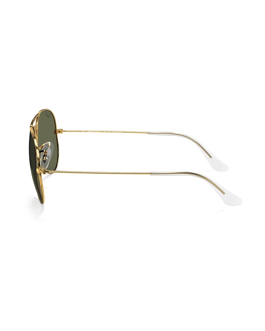 Aviator Large Metal Sunglasses - Arista Gold/G-15 Green Polarised - Ray-Ban