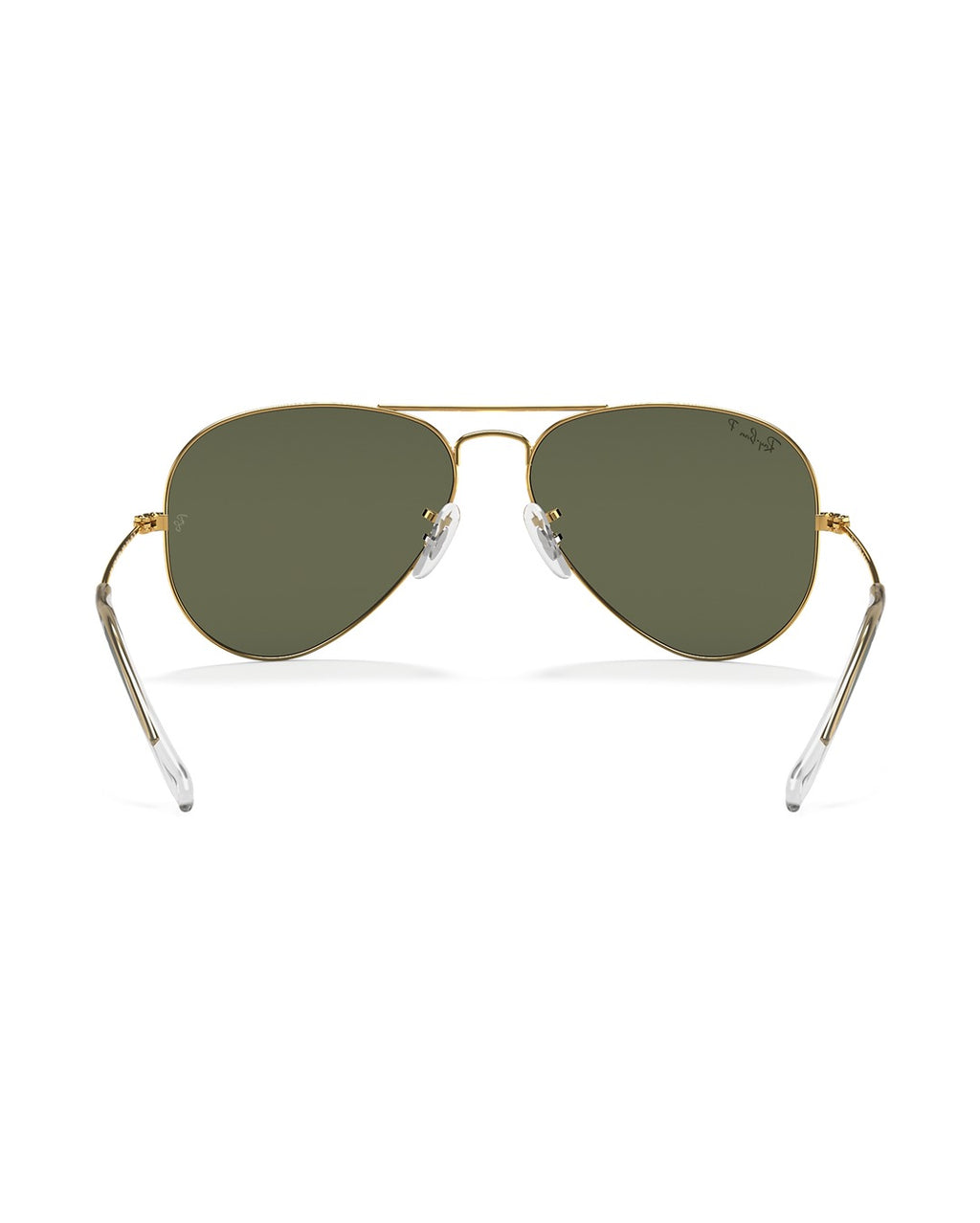 Aviator Large Metal Sunglasses - Arista Gold/G-15 Green Polarised - Ray-Ban