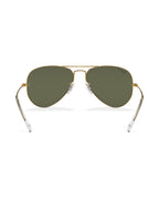 Aviator Large Metal Sunglasses - Arista Gold/G-15 Green Polarised - Ray-Ban