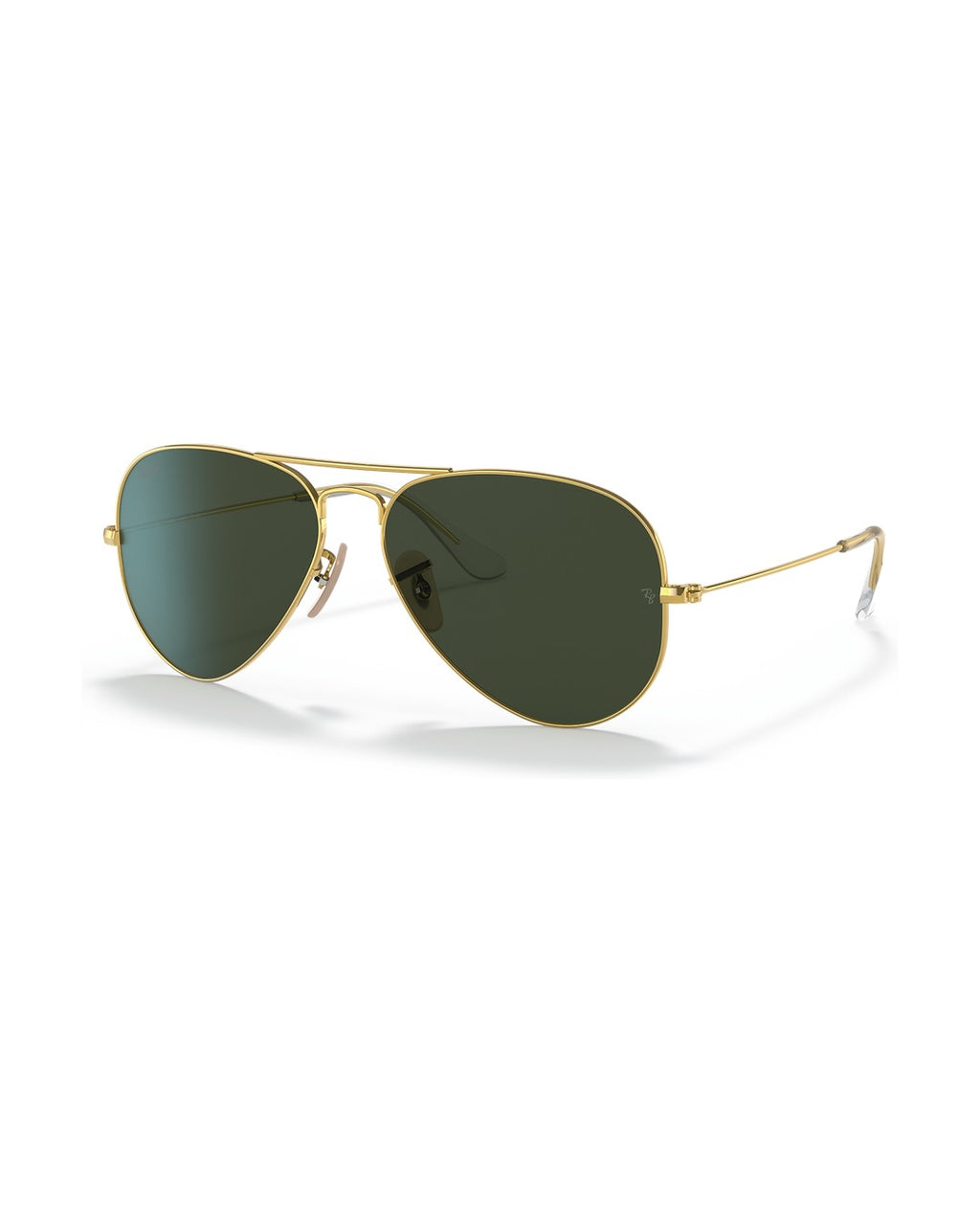 Aviator Large Metal Sunglasses - Arista Gold/G-15 Green - Ray-Ban