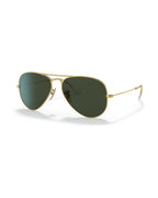 Aviator Large Metal Sunglasses - Arista Gold/G-15 Green - Ray-Ban