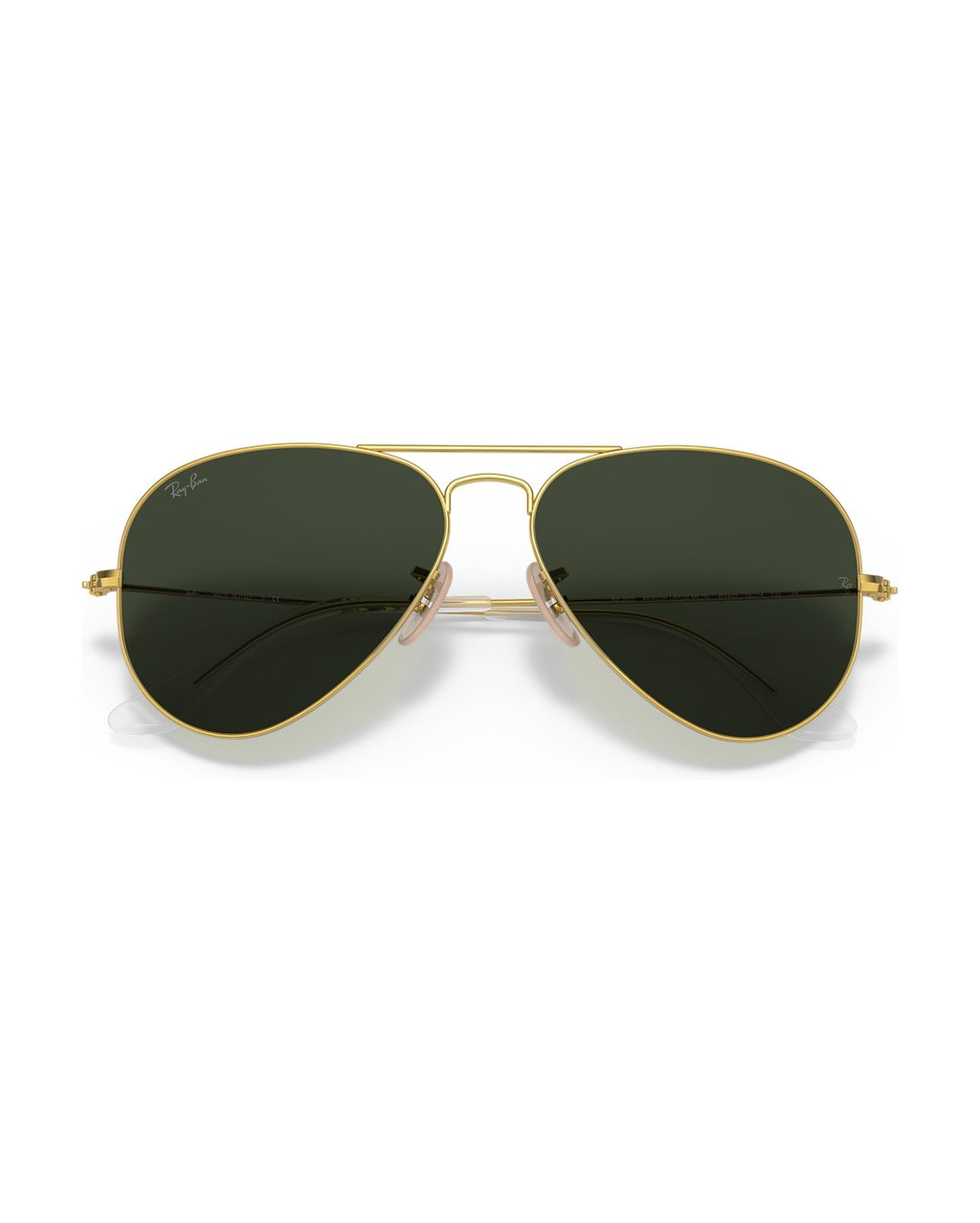 Aviator Large Metal Sunglasses - Arista Gold/G-15 Green - Ray-Ban