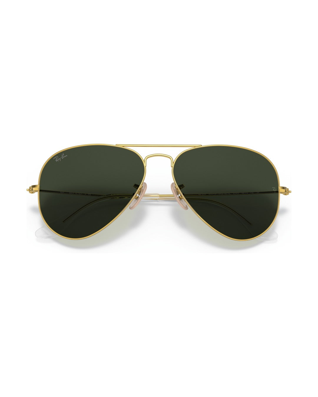 Aviator Large Metal Sunglasses - Arista Gold/G-15 Green - Ray-Ban