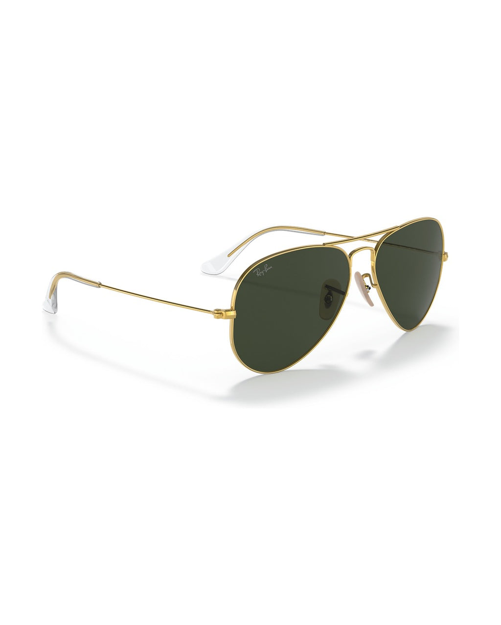 Aviator Large Metal Sunglasses - Arista Gold/G-15 Green - Ray-Ban