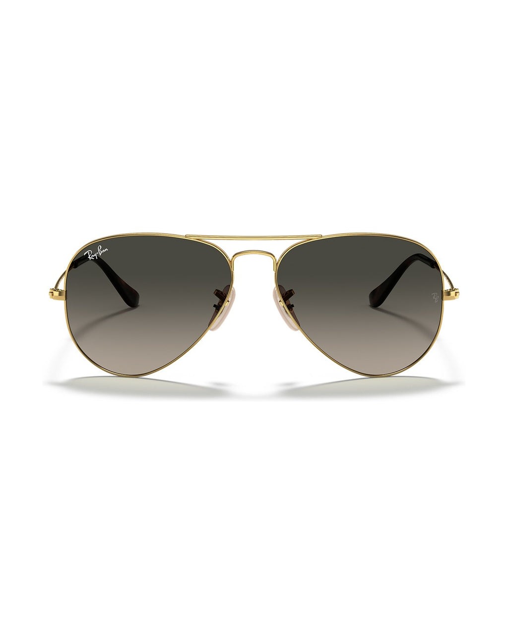 Aviator Large Metal Sunglasses - Arista Gold/Grey Gradient - Ray-Ban