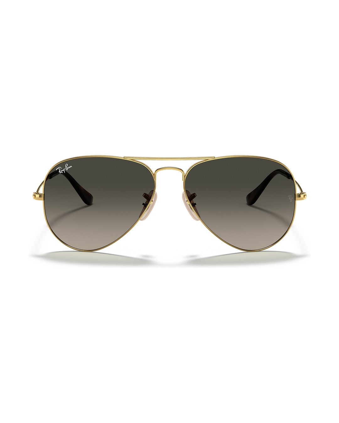 Aviator Large Metal Sunglasses - Arista Gold/Grey Gradient - Ray-Ban