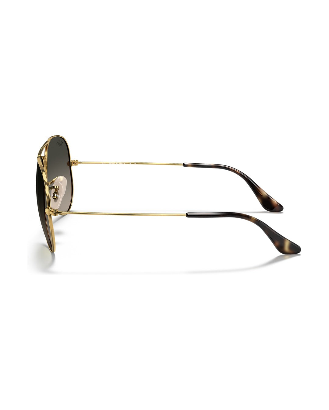 Aviator Large Metal Sunglasses - Arista Gold/Grey Gradient - Ray-Ban