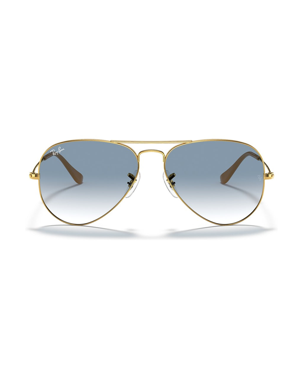 Aviator Large Metal Sunglasses - Arista Gold/Solid Color - Ray-Ban