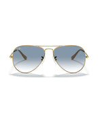 Aviator Large Metal Sunglasses - Arista Gold/Solid Color - Ray-Ban